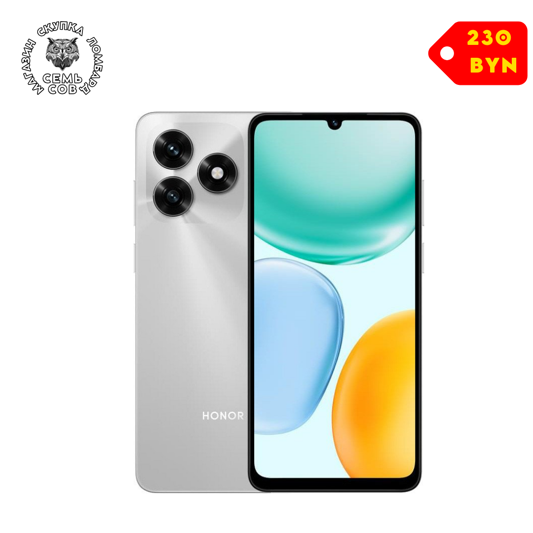 Магазин скупка ломбард, копия (73) Телефон HONOR X5c Plus 4GB/128GB (серебристый) — изображение 1