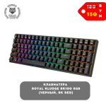 Клавиатура Royal Kludge RK100 RGB (черный, RK Red)