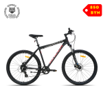 Велосипед Racer Expert 27.5 2024 (черный/красный)