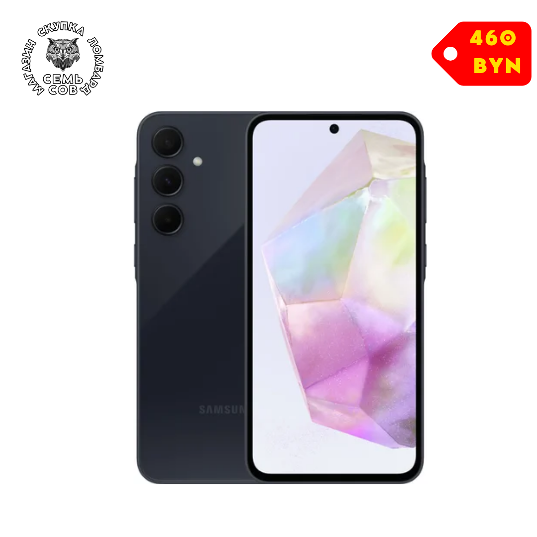 Магазин скупка ломбард, копия - 2026-04-19T120605.501 Телефон Samsung Galaxy A35 SM-A356E 8GB/128GB (темно-синий) — изображение 1