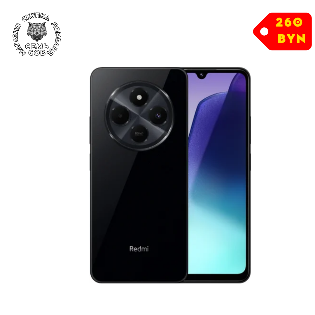 Магазин скупка ломбард, копия (49) Телефон Xiaomi Redmi 14C 8GB/256GB международная версия (полуночный черный) — изображение 1
