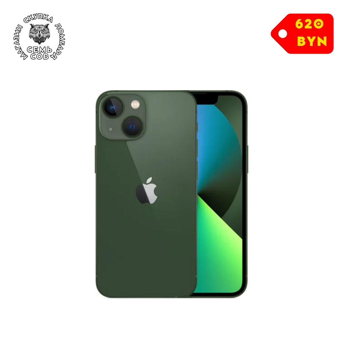 Магазин скупка ломбард, копия (70) Телефон Apple iPhone 13 mini 256GB (зеленый) — изображение 1