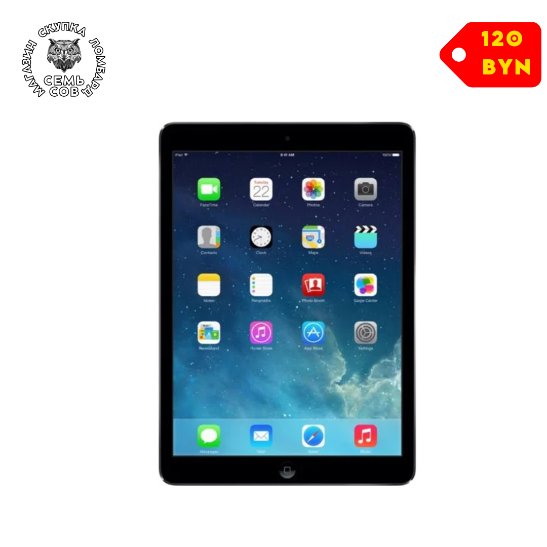 Магазин скупка ломбард, копия - 2026-06-18T132158.089 Планшет Apple iPad Air 64GB LTE Space Gray — изображение 1