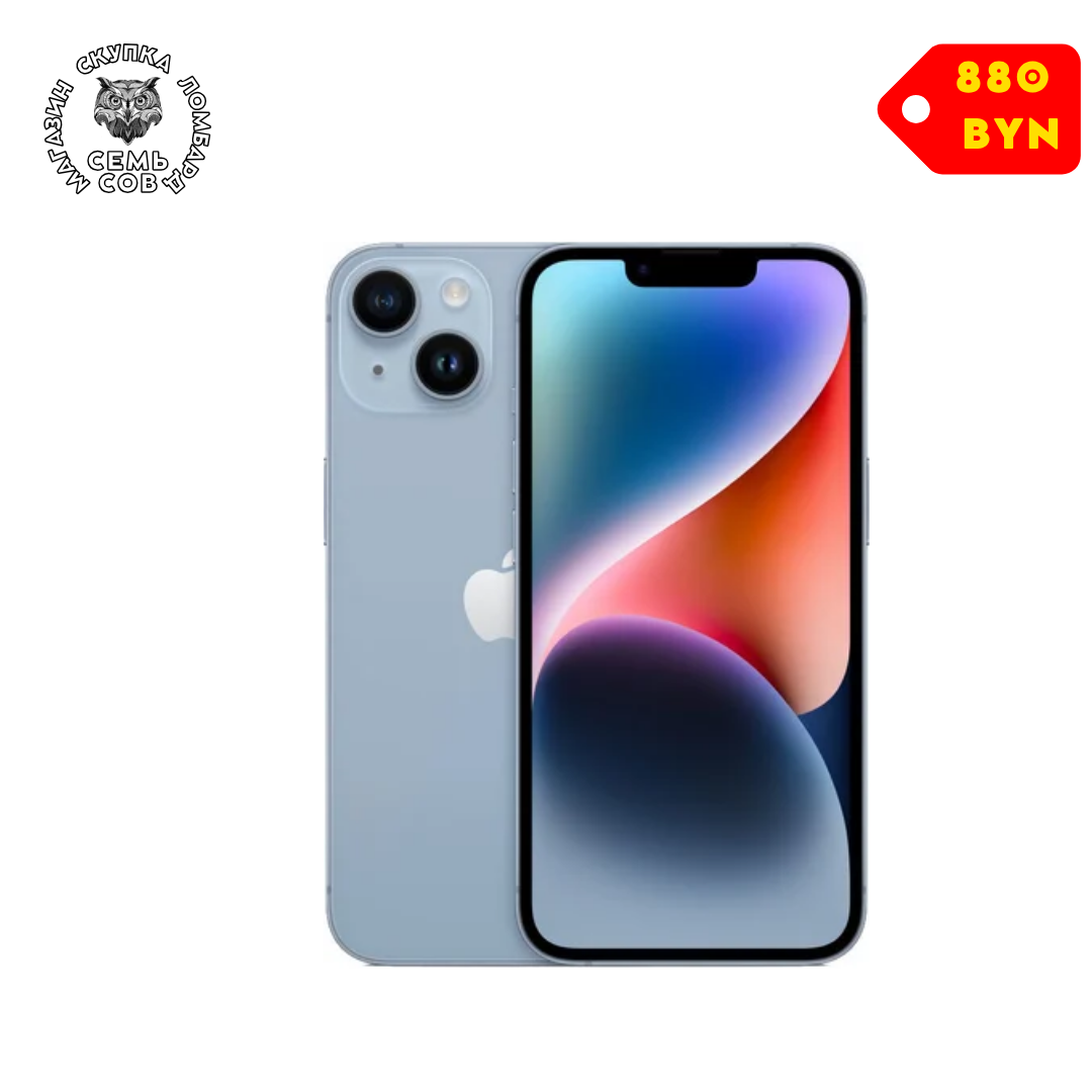 Магазин скупка ломбард, копия - 2026-06-27T131837.393 Телефон Apple iPhone 14 128GB (синий) — изображение 1