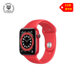 Умные часы Apple Watch Series 6 44 мм (алюминий красный/красный спортивный)