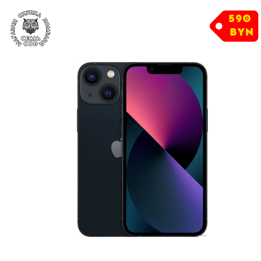 Магазин скупка ломбард, копия - 2026-07-23T104817.618 Телефон Apple iPhone 13 mini 128GB (темная ночь) — изображение 1