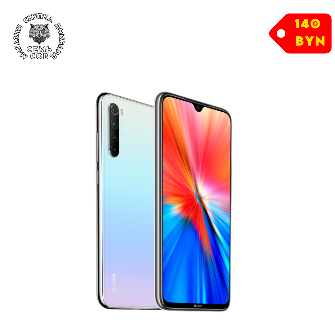 Магазин скупка ломбард, копия - 2026-08-15T144053.384 Телефон Xiaomi Redmi Note 8 3GB/32GB международная версия (белый) — изображение 1